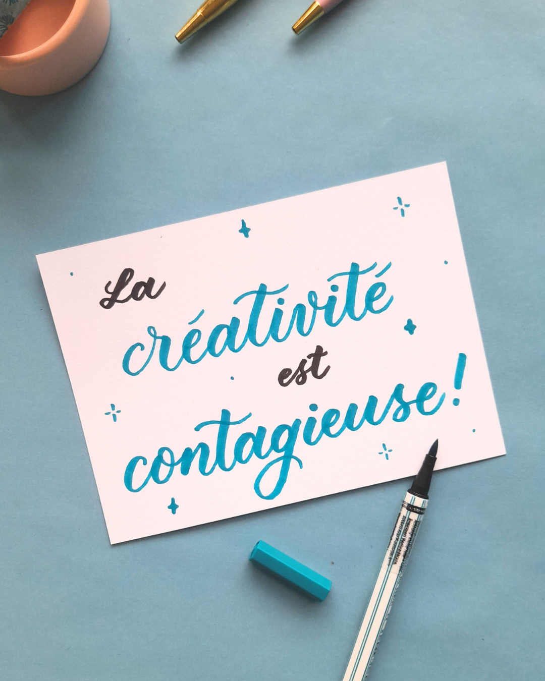 Atelier créatif de calligraphie moderne : Brush Lettering - 26/09/2026 – Image 2